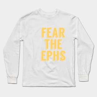 williams college "fear the ephs" (gold) Long Sleeve T-Shirt